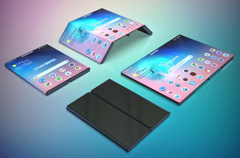 Opvouwbare telefoon Samsung
