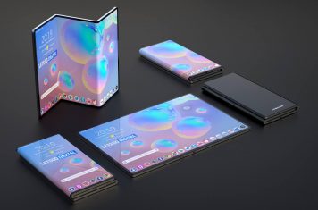 Samsung Galaxy opvouwbare telefoon