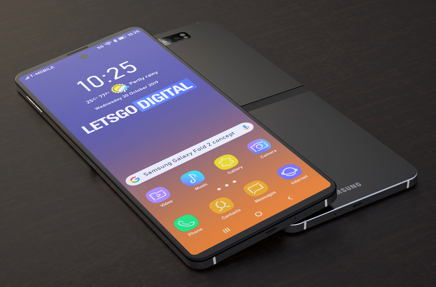 Samsung Galaxy Fold 2 concept