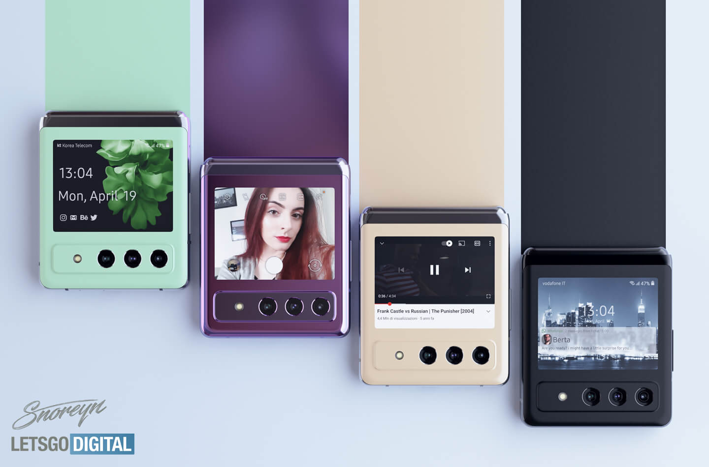Samsung Galaxy Z Flip 3 camera