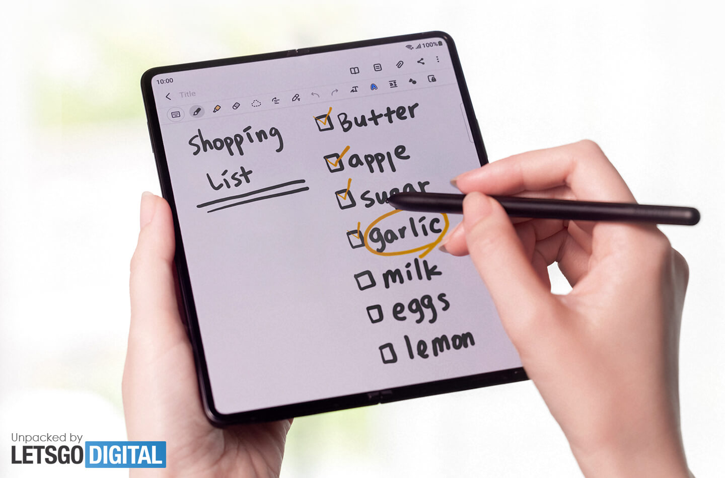 Galaxy Z Fold 3 S Pen Pro