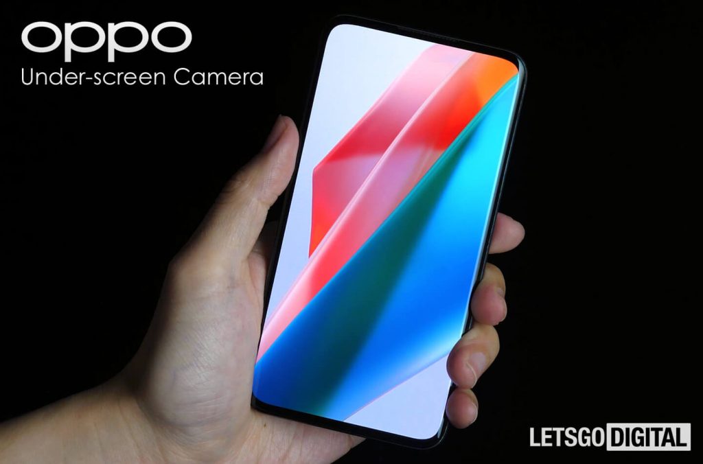 Oppo under screen camera