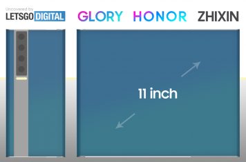 Honor oprolbare smartphone wrap-around display